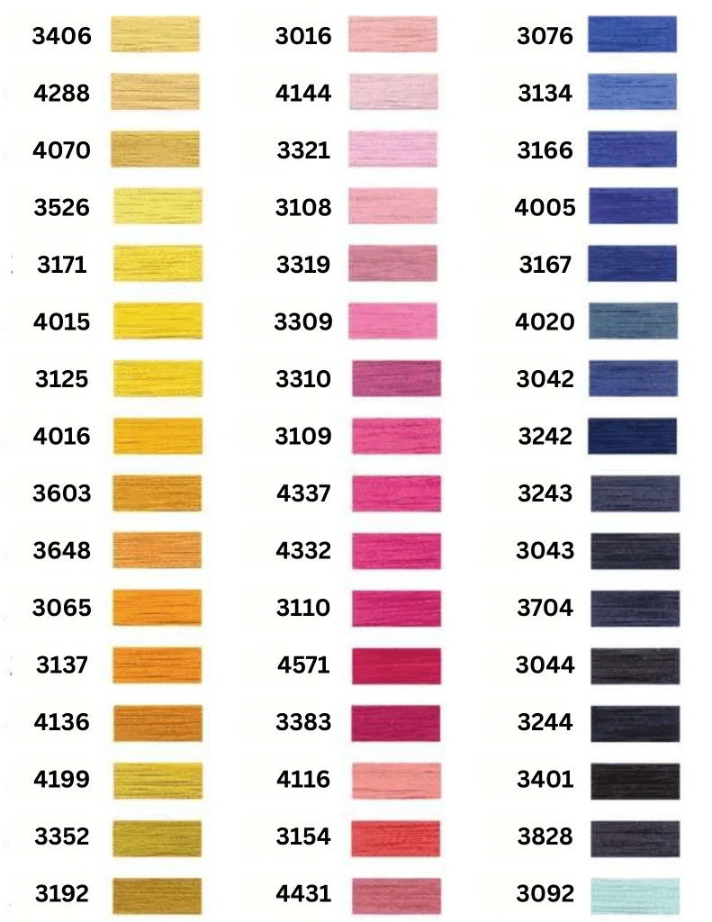 Embroidery Thread Color Chart 2 Chart2 791x1024 1