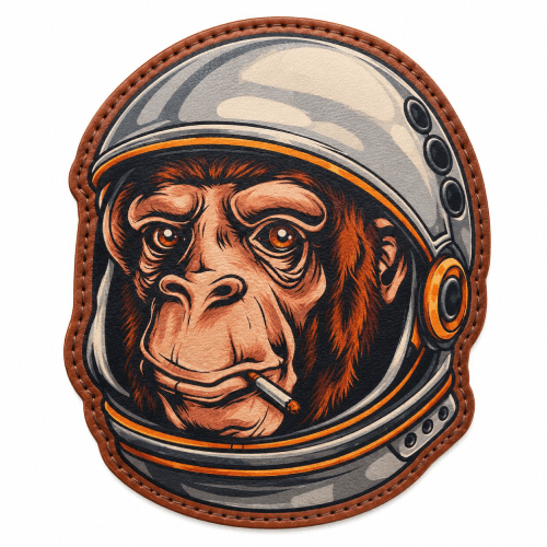 Printed Leather Patch